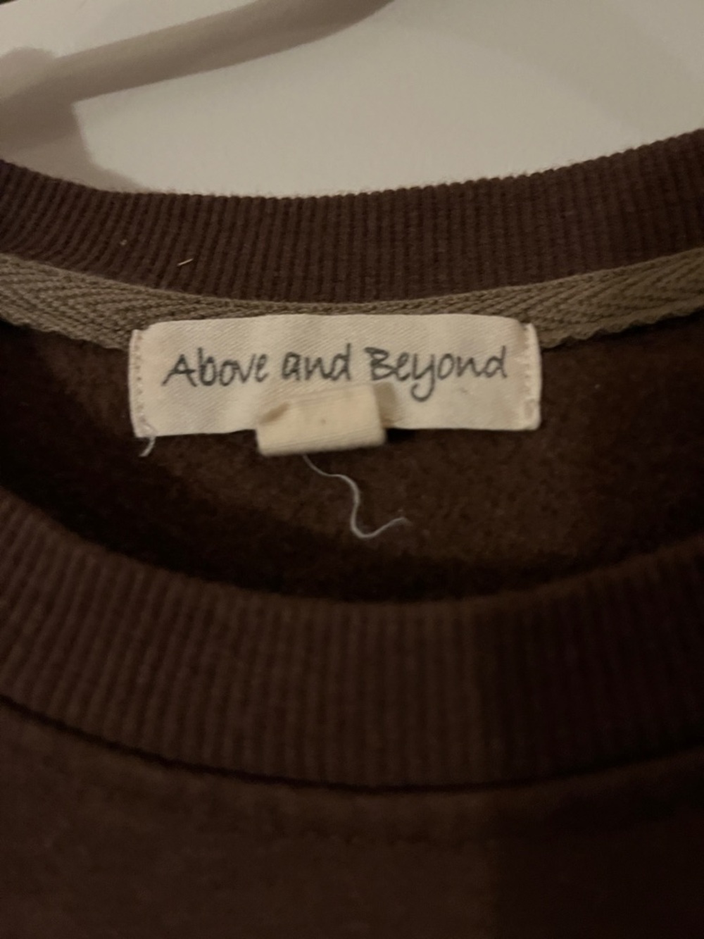 About A Horse Brown Graphic Crewneck Sweatshirt - Picture 2 of 5